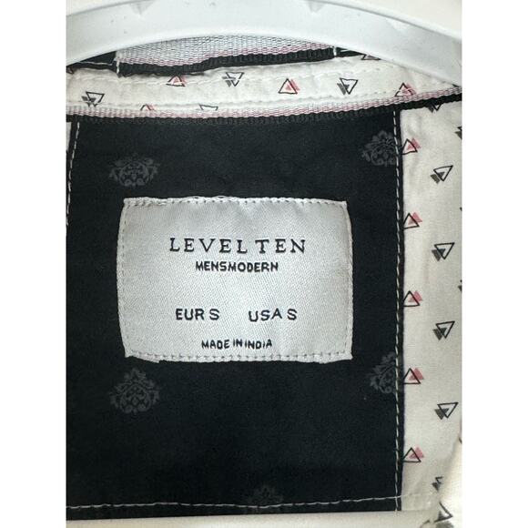 Level Ten Short Sleeve Woven Shirt Men’s Size Small S USED - Picture 5 of 6